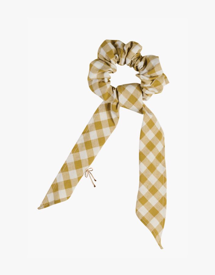 Hårsnodd curry - ø6,5 cm curry - 1