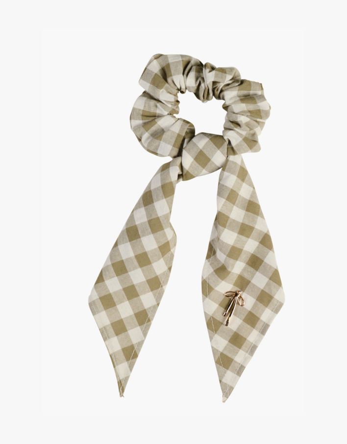 Hårsnodd olivgrön - ø6,5 cm olivgrön - 1