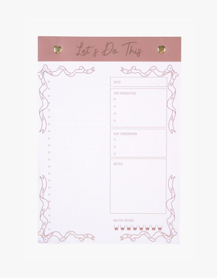 Veckoplanerare rosa - 14,5x21 cm rosa - 1