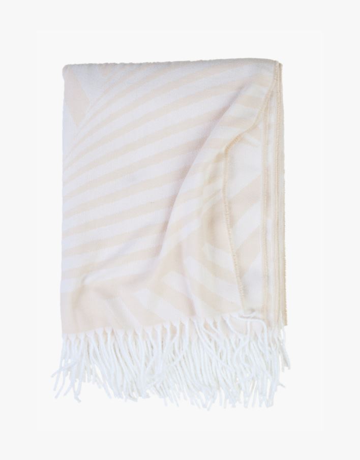 Pläd beige - 130x170 cm beige - 1