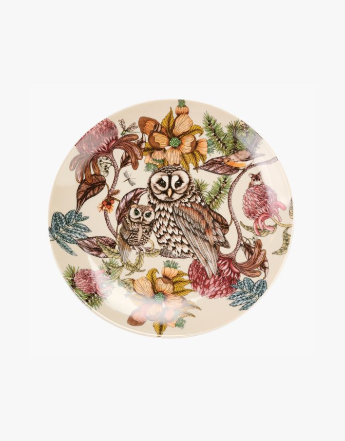 Tallrik multi/beige - ø20,5 multi/beige - 1