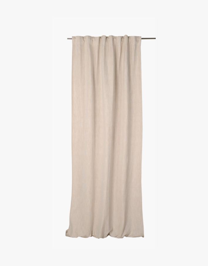 Ljusdämpande gardin natur - 130x250 cm natur - 1