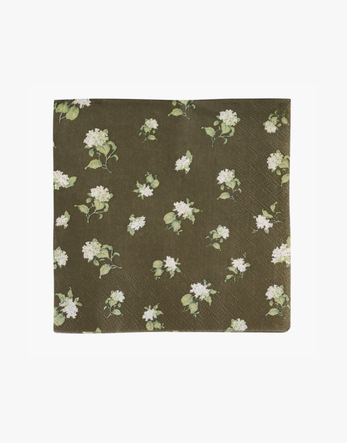 Pappersservetter multi/grå - 33x33 cm multi/grå - 1