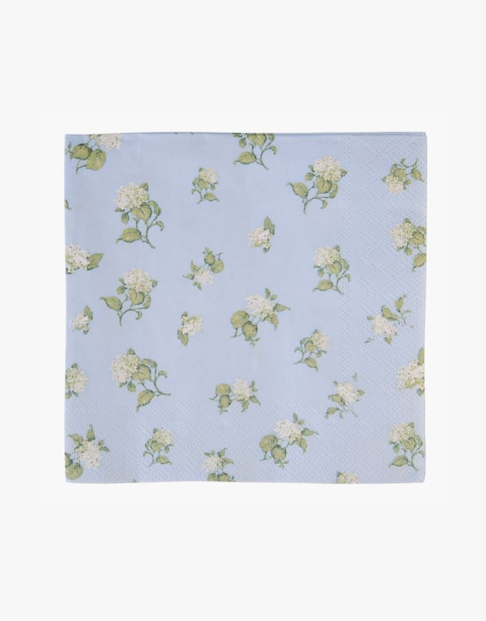 Pappersservetter multi/blå - 33x33 cm multi/blå - 1