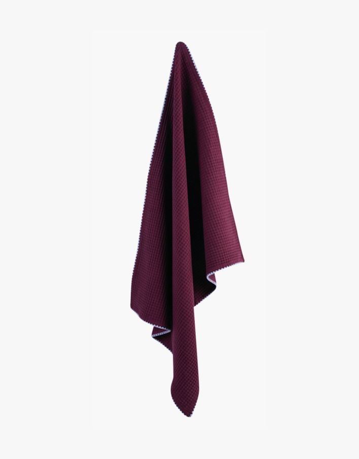 Kökshandduk burgundy - 50x70 cm burgundy - 1
