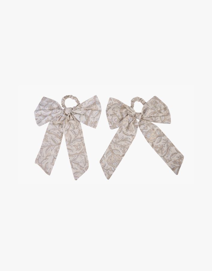 2-pack servettringar beige - 17x21,5 cm beige - 1