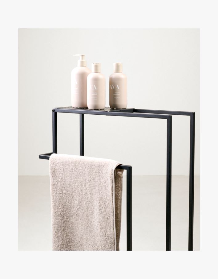 Handdukshållare svart - 45x75x23 cm svart - 1