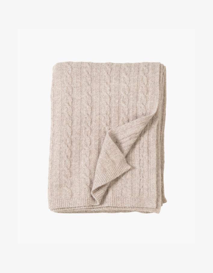 Pläd kamel - 130x170 cm kamel - 1