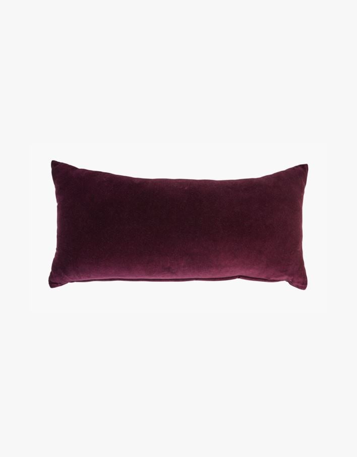 Prydnadskudde burgundy - 35x70 cm burgundy - 1