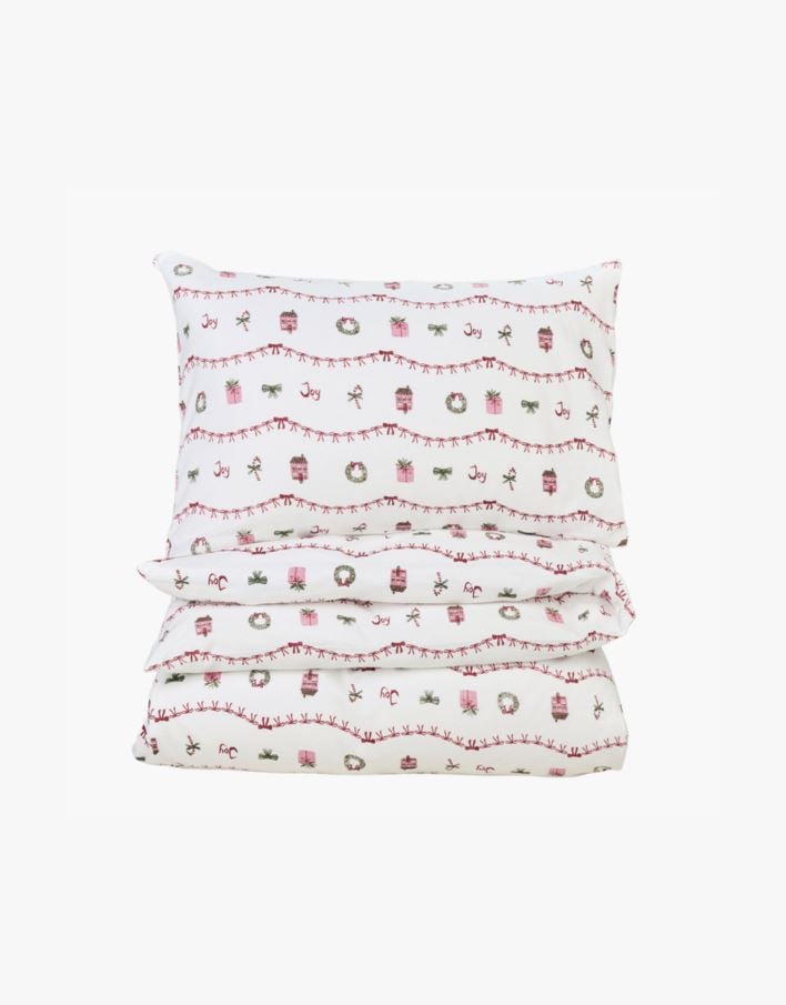 Påslakanset i flanell multi - 150x210 cm multi - 1