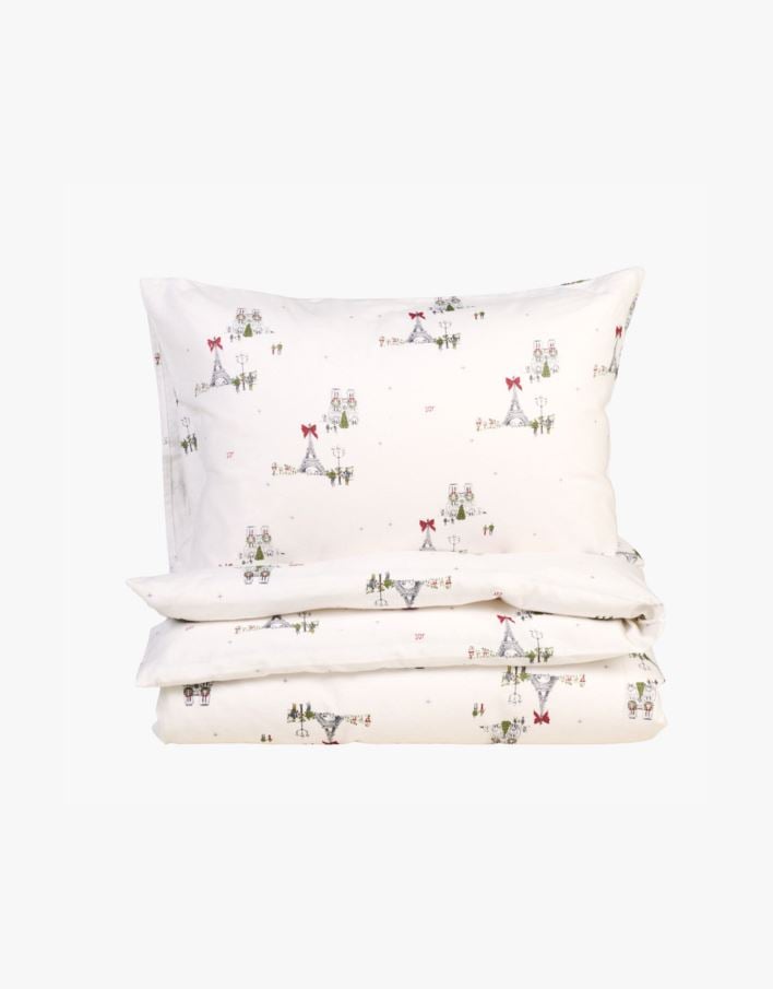 Påslakanset i flanell multi - 150x210 cm multi - 1