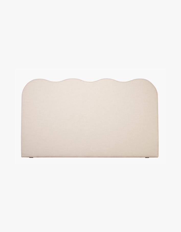 Sänggavel beige - 197x7x113 cm beige - 1