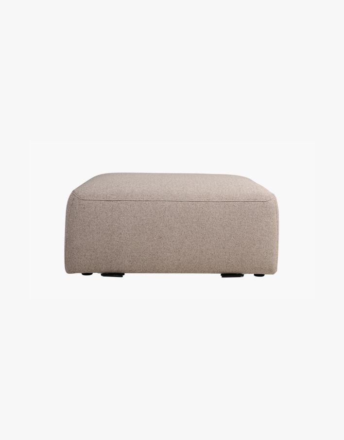 Sofamodul pouf liten beige - 93x64x44 cm beige - 1