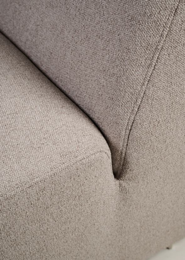 Modulsoffa 1,5 sits m/armstöd vänster beige - 110x93x73 cm beige - 1