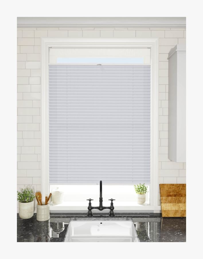 Premium upp&ned enkel plisségardin 25mm multi - 25 mm multi - 1