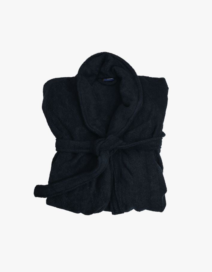 Morgonrock marinblå - one size marinblå - 1