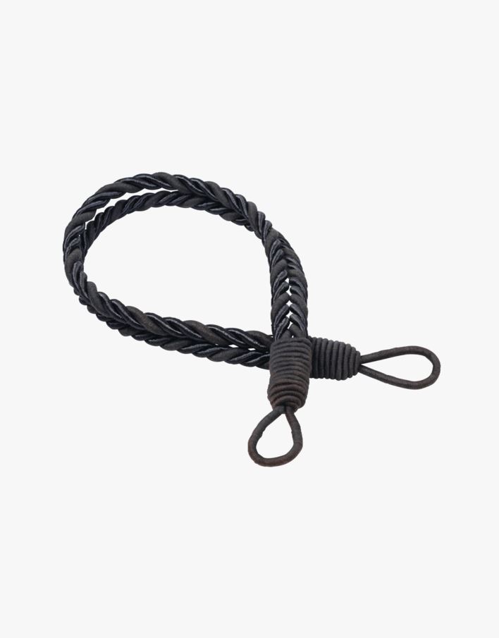 Gardinsnöre grå - 65 cm grå - 1