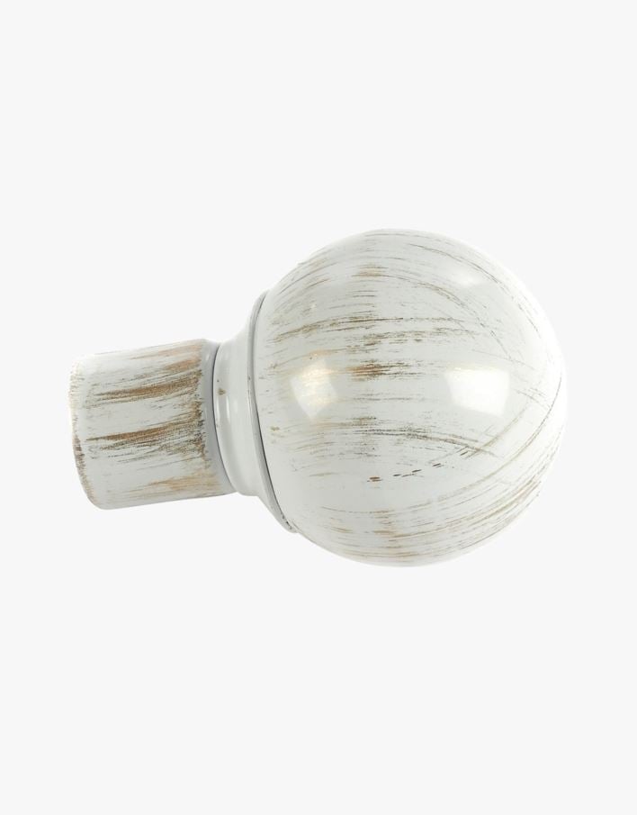 Gardinknopp, 2-pack multi/vit - 22/25 mm multi/vit - 1