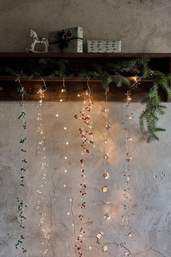 Led-ljusslinga grön - 190 cm grön - 1