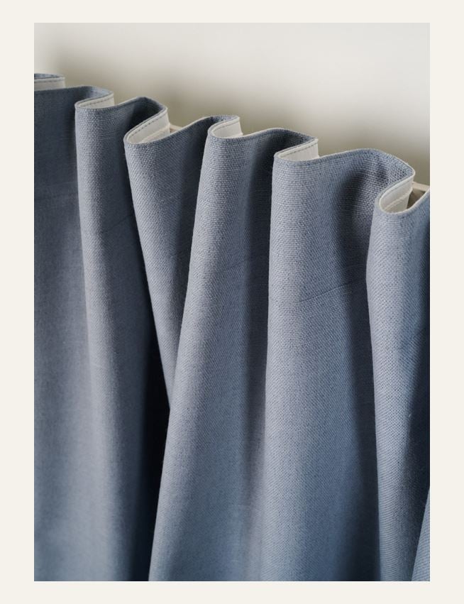 Mörkläggningsgardin dimblå - 4