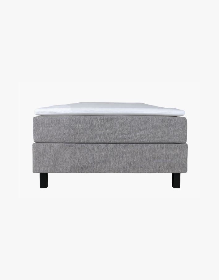 Kontinentalsäng grå - 120x200 cm grå - 1