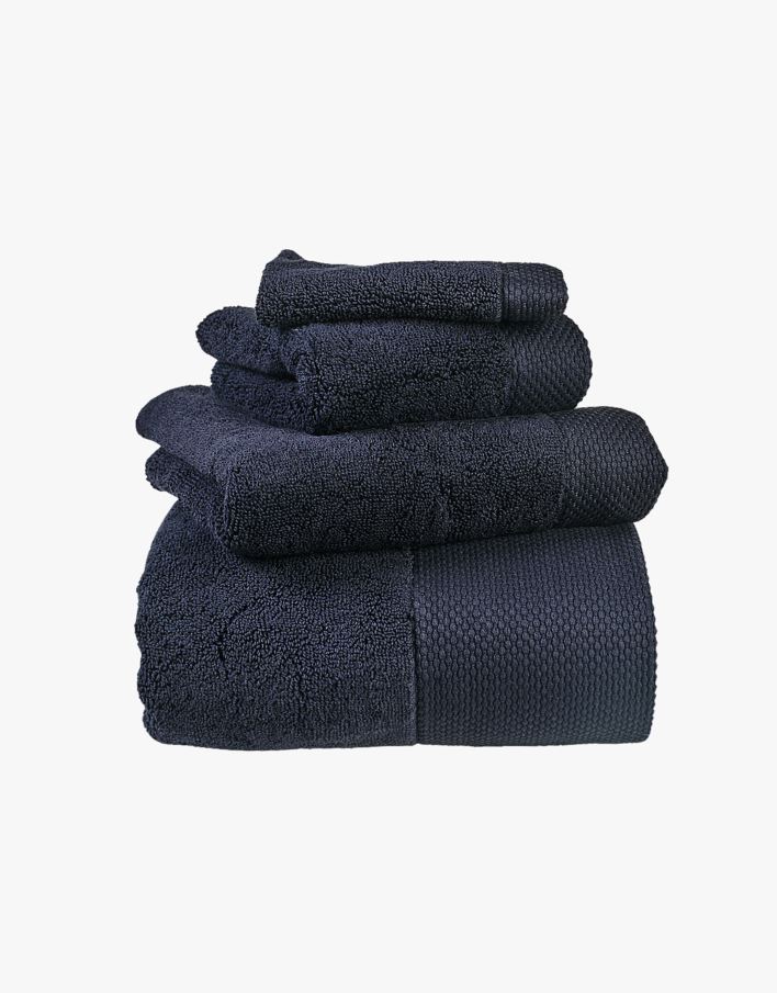 Handduk  blå - 50x90 cm blå - 1