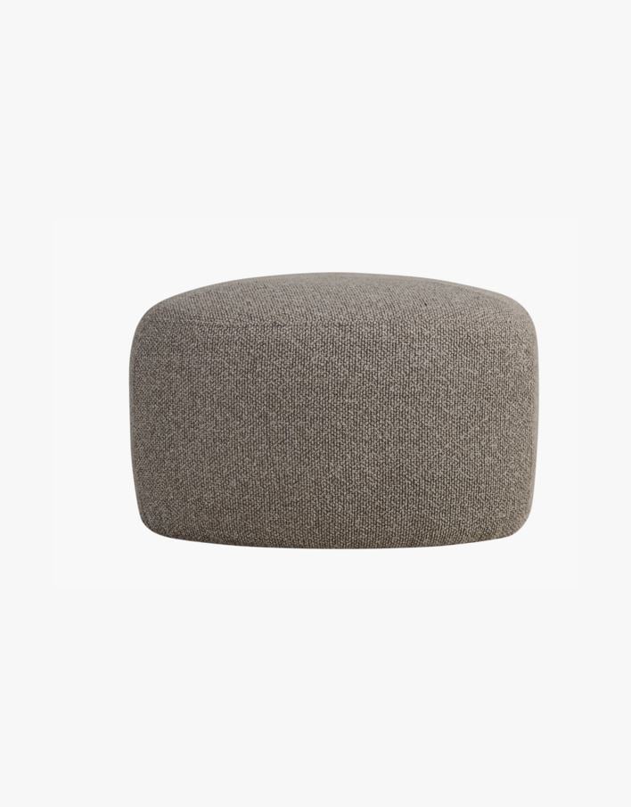 Puff multi/brun - 65x65x38 cm multi/brun - 1