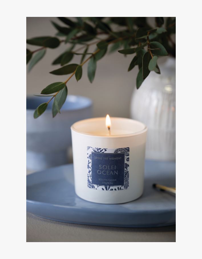 Doftljus mörkblå - 170 g mörkblå - 1