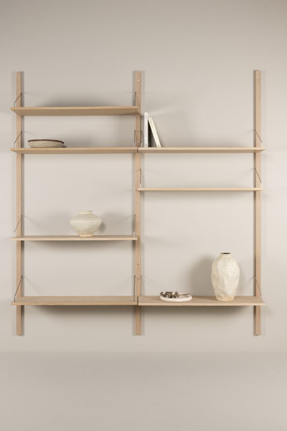 Hyllkombination 6 natur - 220x204 cm natur - 1