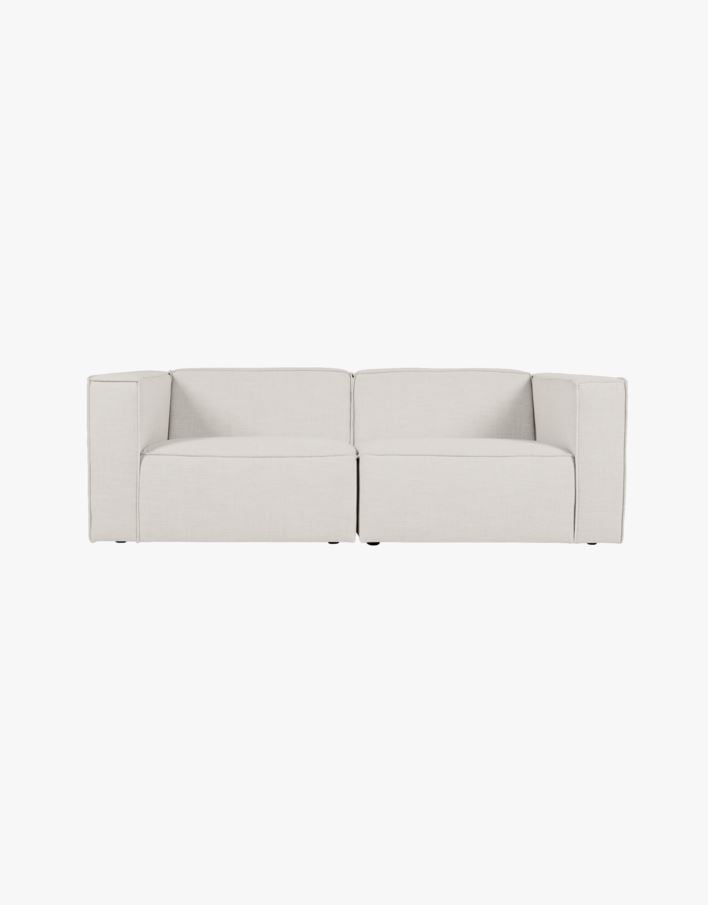 3-sits modulsoffa m/armstöd natur - 220x93x73 cm natur - 1