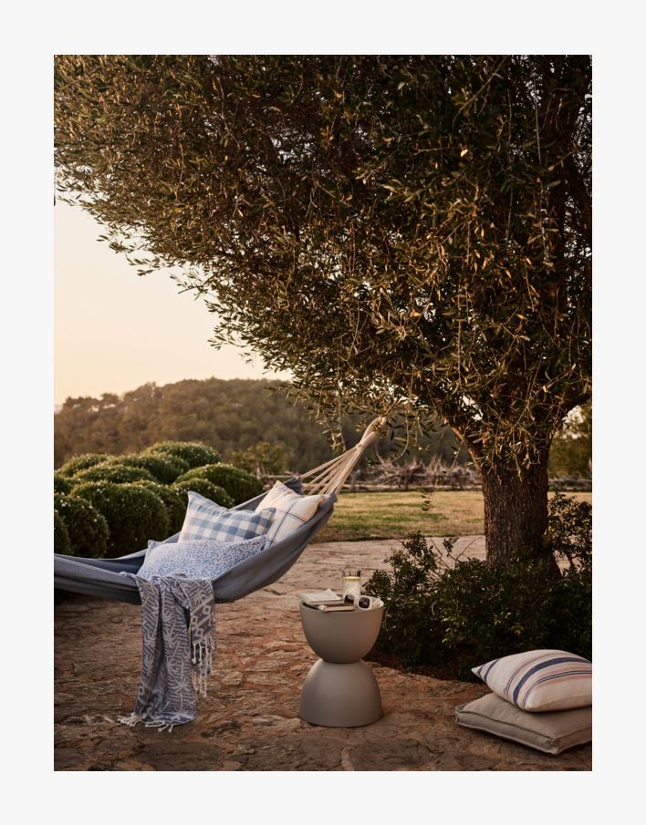 Hängmatta ljusblå - 100x200 cm ljusblå - 1