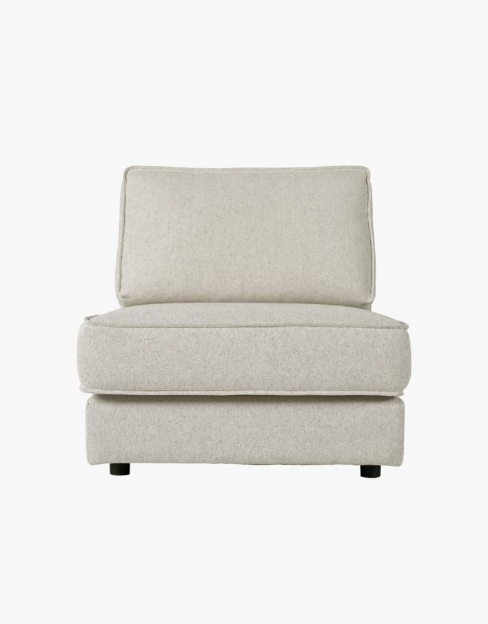 Olivia loungestol sittöverdrag natur - 40x40x60 cm natur - 1