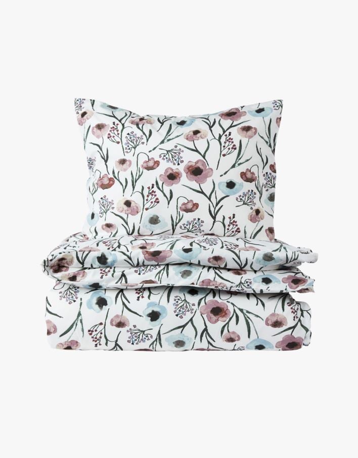 Påslakanset i percale multi - 150x210 cm multi - 1