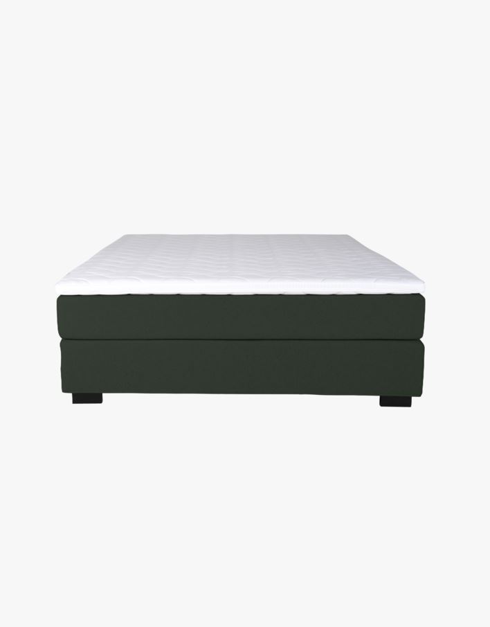 Kontinentalsäng medium komfort olivgrön - 180x200 cm olivgrön - 1