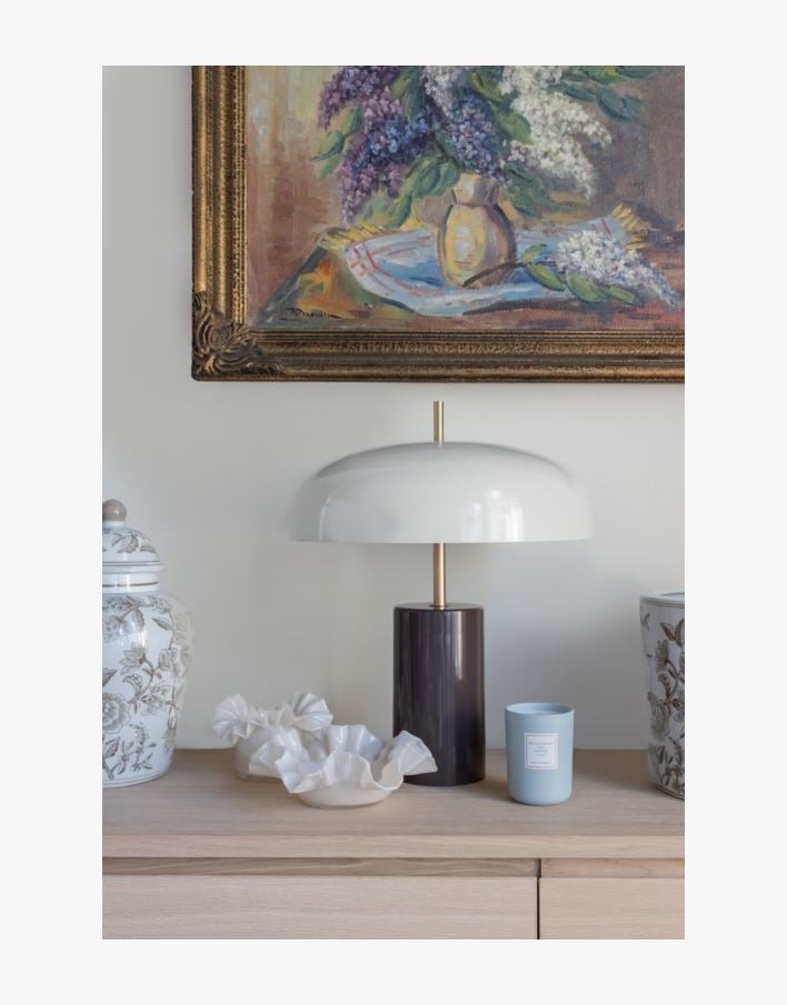 Bordslampa multi/beige - 38x38x48 cm multi/beige - 1