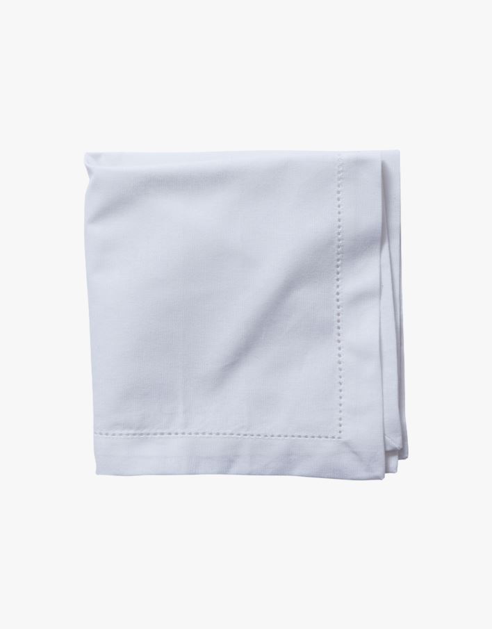 2-pack tygservetter vit - 45x45 cm vit - 1